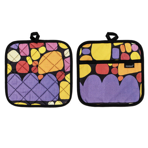 Puli Puli 2pk Pot Holder - Purple Obsession