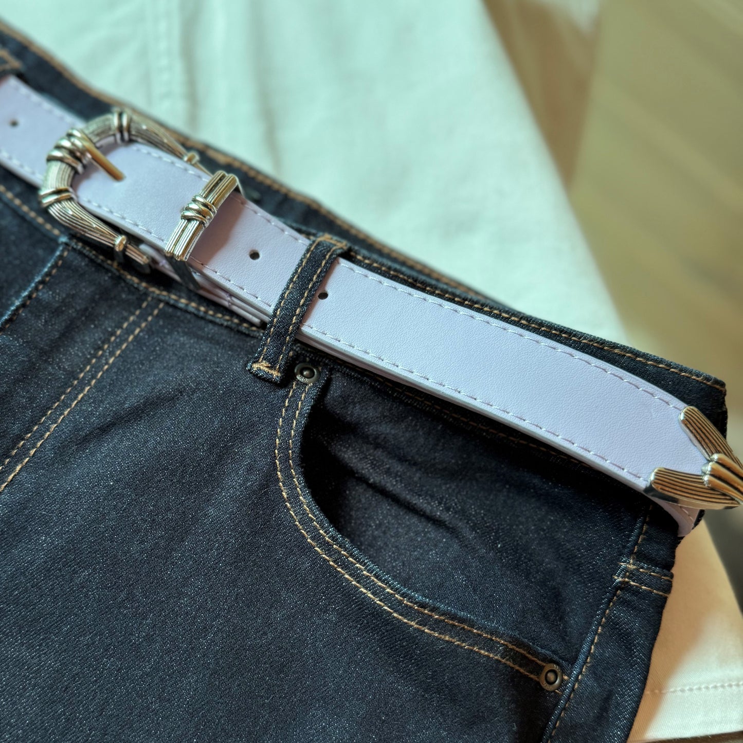 Purple Belt western style buckle - Purple Obsession