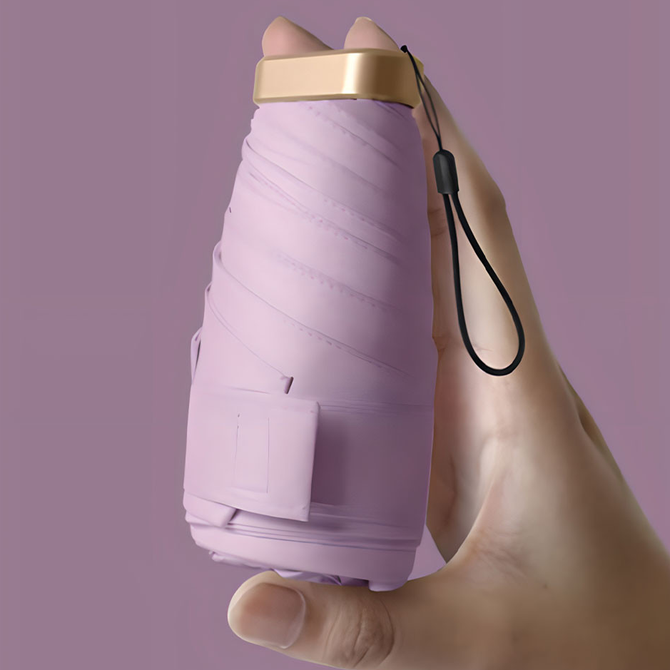 Purple Pocket Mini Umbrella - Purple Obsession