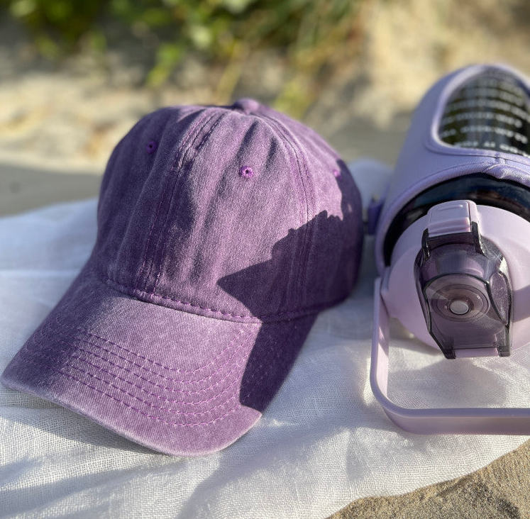 Vintage Washed Cap - Purple - Purple Obsession