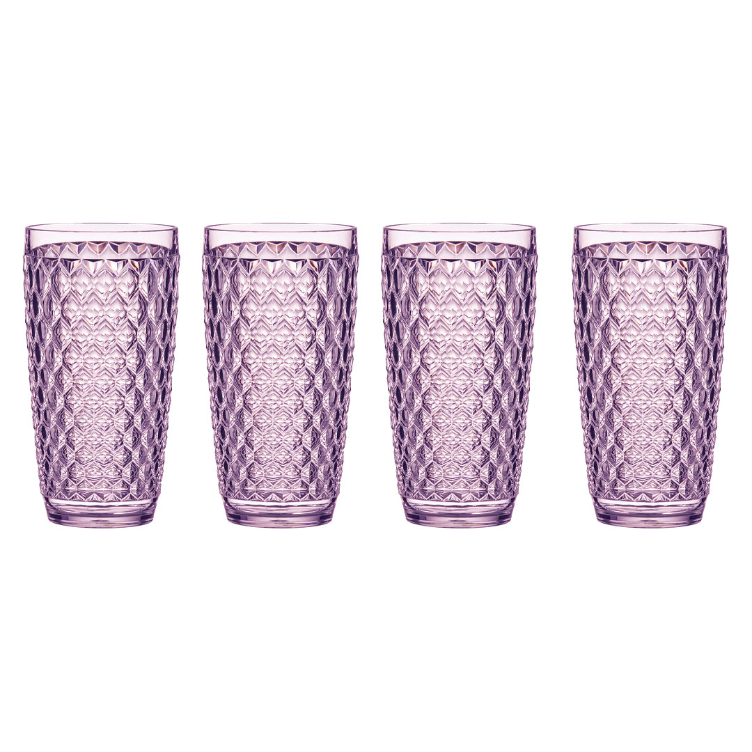Tate Lilac Highball Tumbler - Purple Obsession