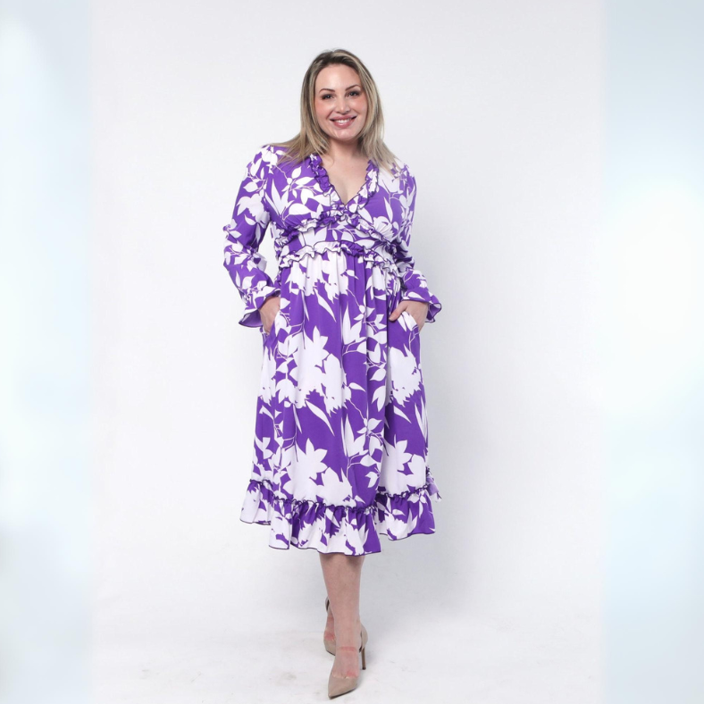 Vita Dress - Purple Obsession