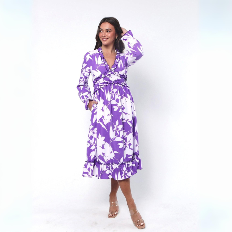 Vita Dress - Purple Obsession