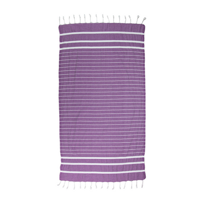 Dark Purple Thin Turkish Towel
