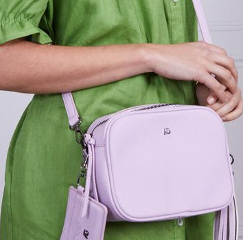 Lilac Crossbody Bag