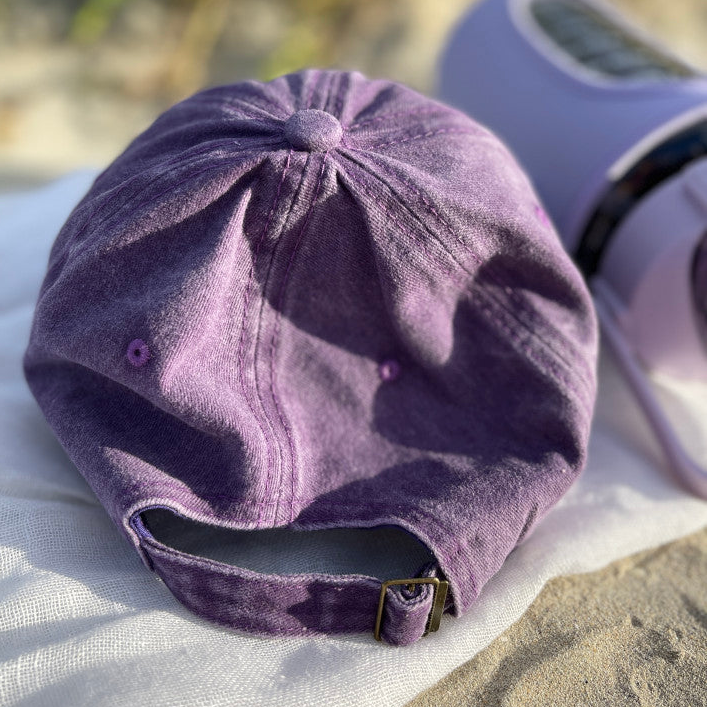 Vintage Washed Cap - Purple
