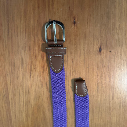 Purple Woven Belt