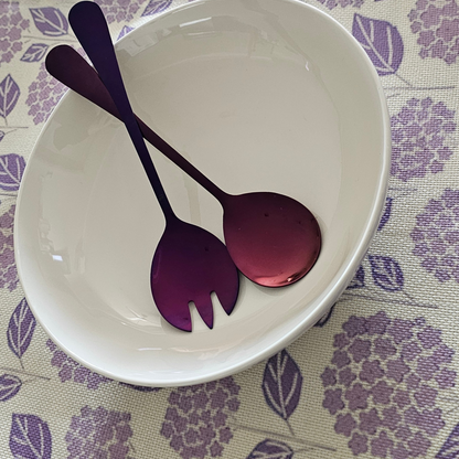 Purple Salad Servers