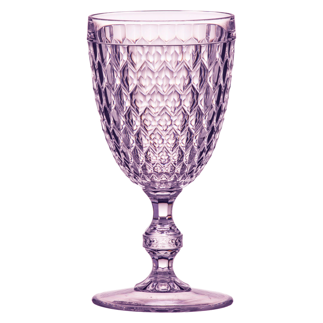 Tate Lilac Wine Glass
